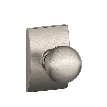 Schlage F10-ORB-CEN F-Series Orbit Passage Door Knob