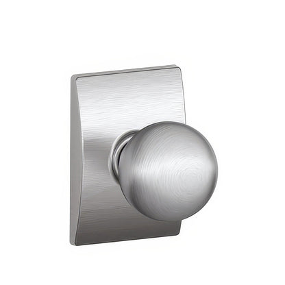 Schlage F10-ORB-CEN F-Series Orbit Passage Door Knob