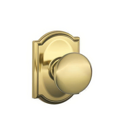 Schlage F10-PLY-CAM F-Series Plymouth Passage Door Knob