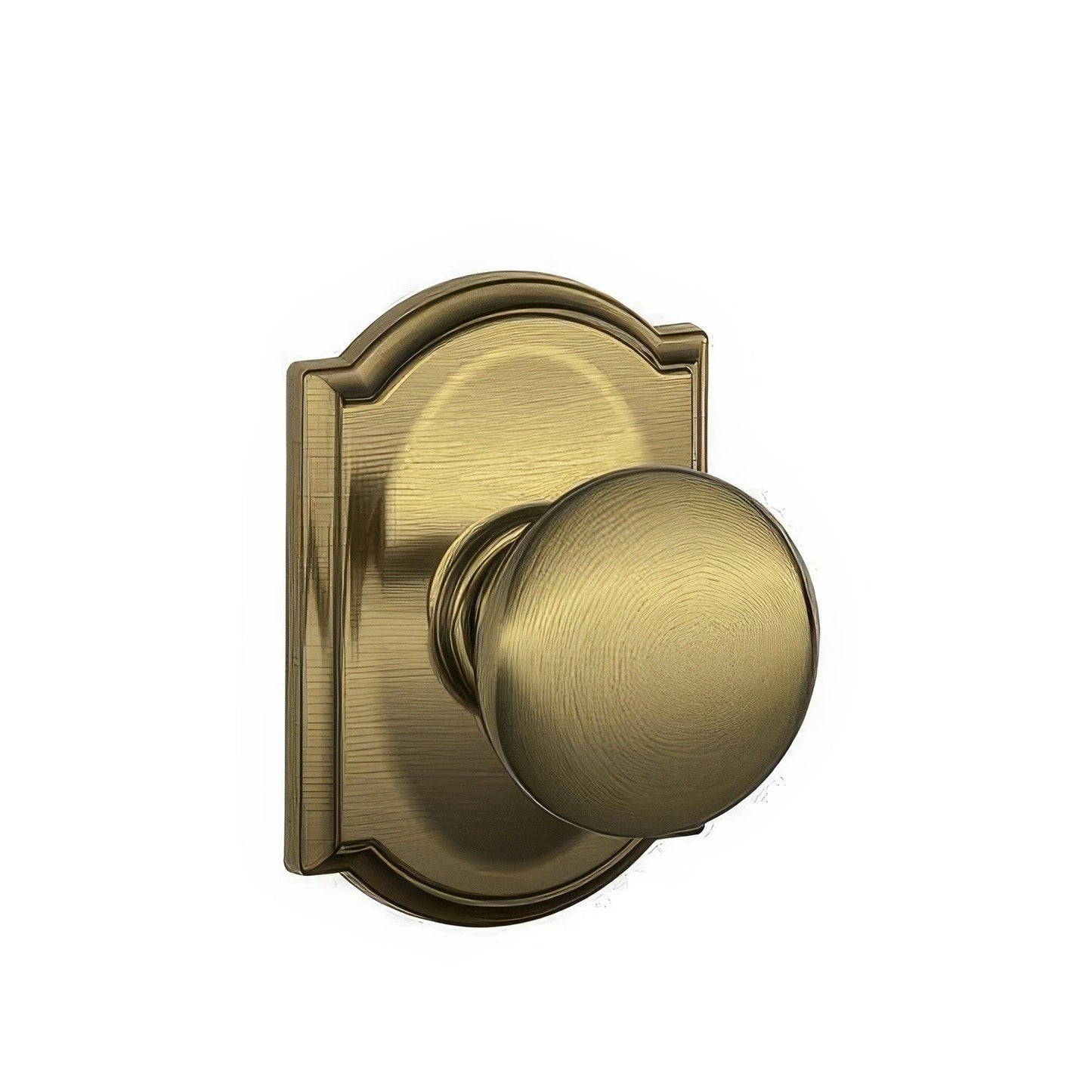 Schlage F10-PLY-CAM F-Series Plymouth Passage Door Knob