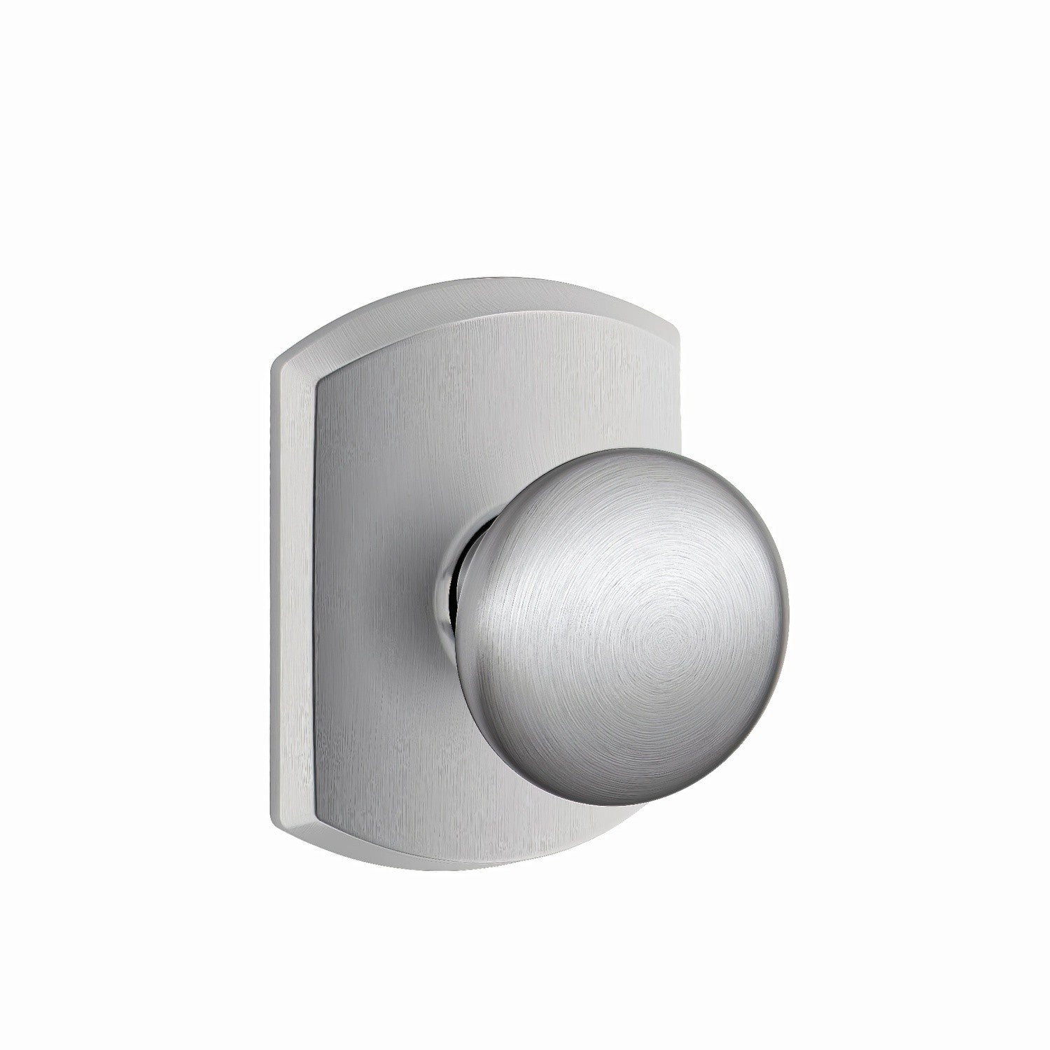 Schlage F10PLY-GRW Plymouth with Greenwich Rose Passage Door Knob