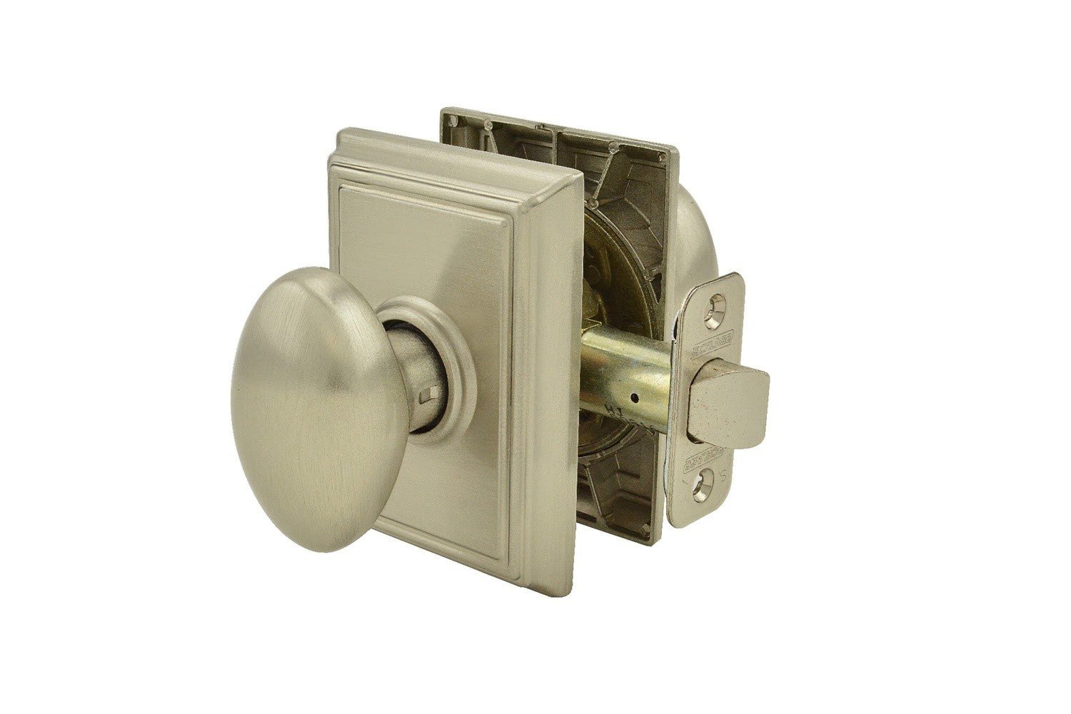 Schlage F10SIE-ADD Siena with Addison Rose Passage Door Lever