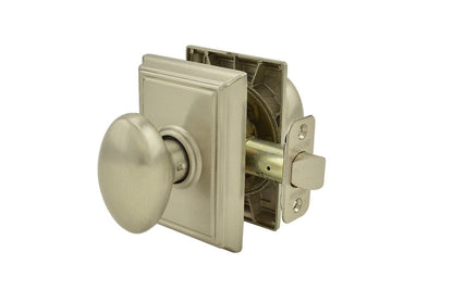 Schlage F10SIE-ADD Siena with Addison Rose Passage Door Lever.