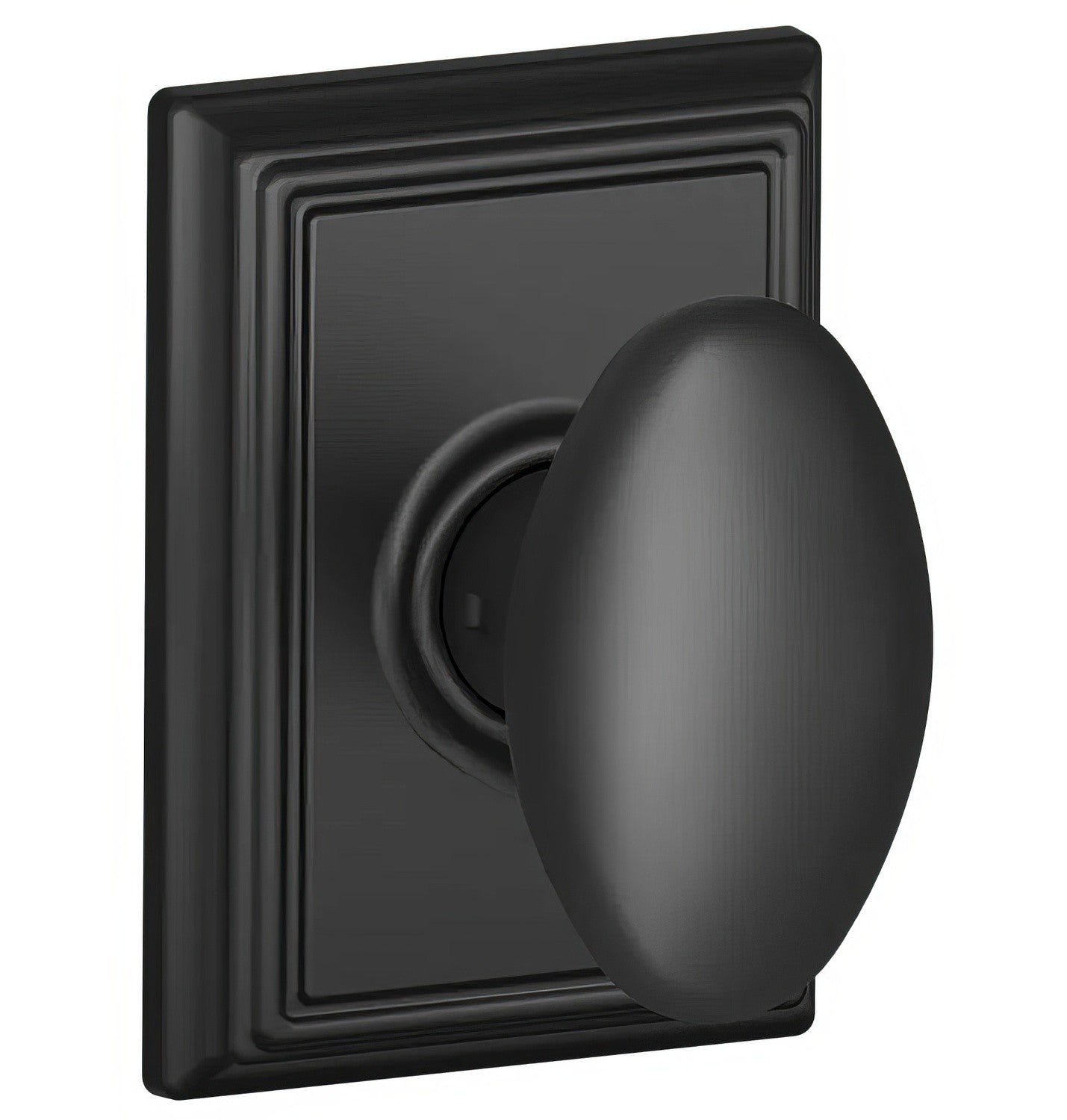 Schlage F10SIE-ADD Siena with Addison Rose Passage Door Lever