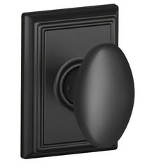Schlage F10SIE-ADD Siena with Addison Rose Passage Door Lever