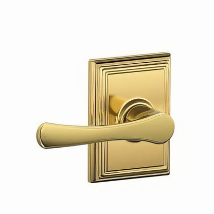 Schlage F10-VLA-ADD Avila with Addison Rose Passage Door Lever