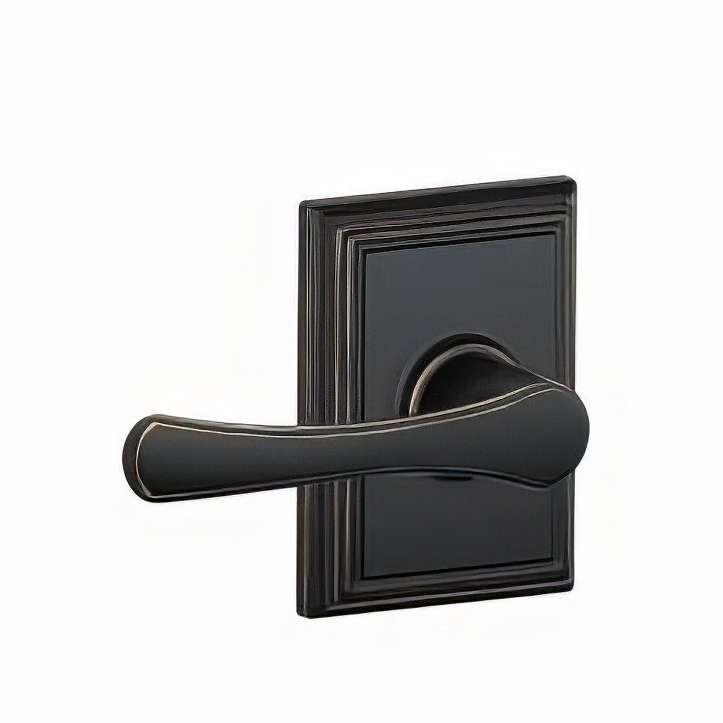 Schlage F10-VLA-ADD Avila with Addison Rose Passage Door Lever