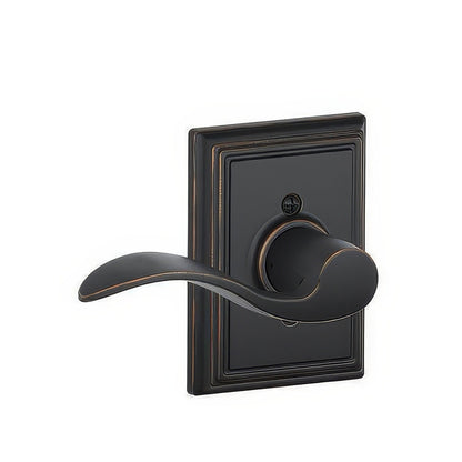 Schlage F170-ACC-ADD-LH F-Series Accent Left Hand Dummy Door Lever.