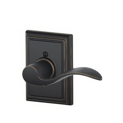 Schlage F170-ACC-ADD-RH F-Series Accent Right Hand Dummy Door Lever.
