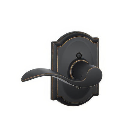 Schlage F170-ACC-CAM-LH F-Series Accent Left Hand Dummy Door Lever