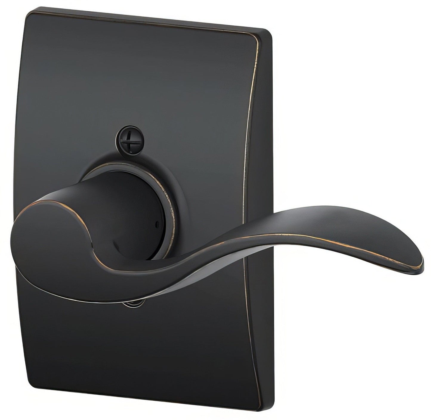 Schlage F170-ACC-CEN-RH F-Series Accent Right Hand Dummy Door Lever