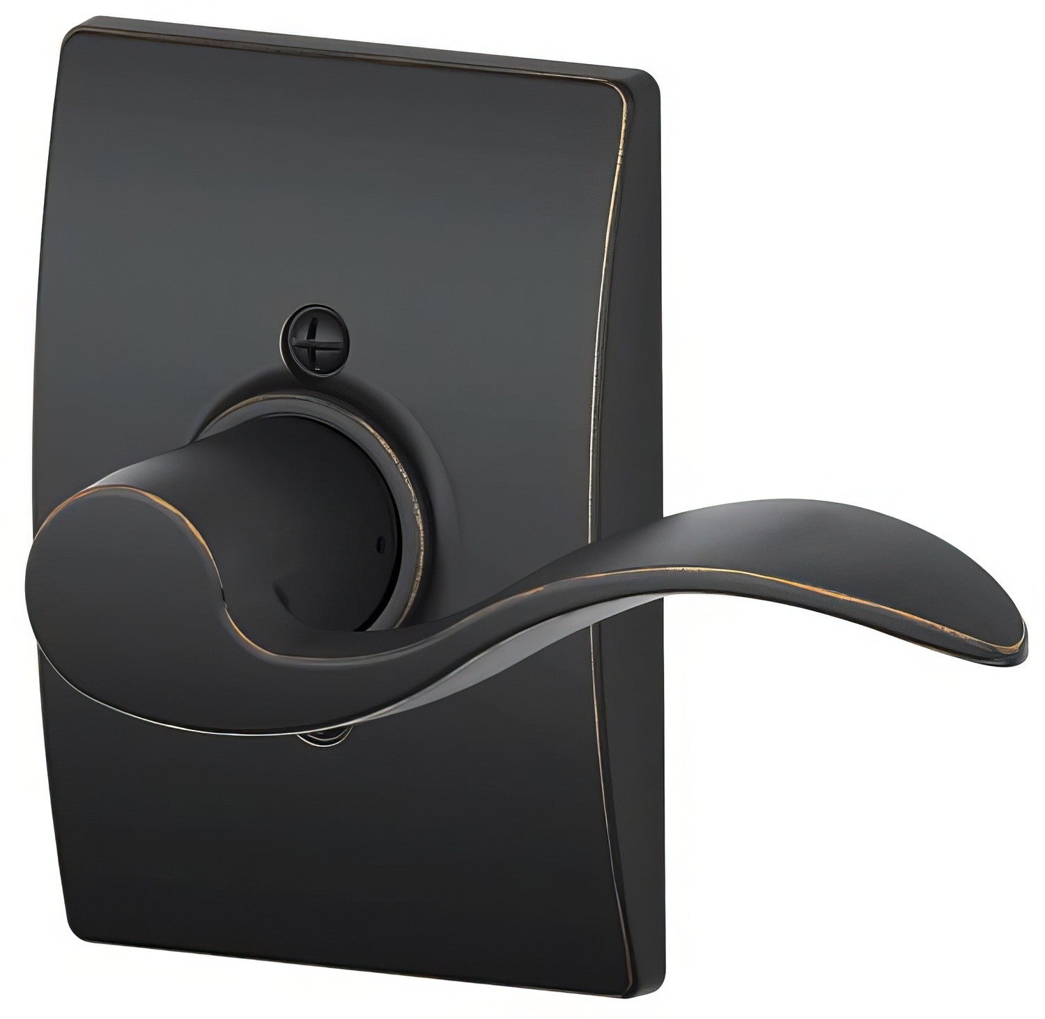Schlage F170-ACC-CEN-RH F-Series Accent Right Hand Dummy Door Lever