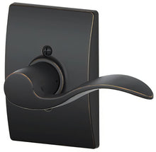 Schlage F170-ACC-CEN-RH F-Series Accent Right Hand Dummy Door Lever
