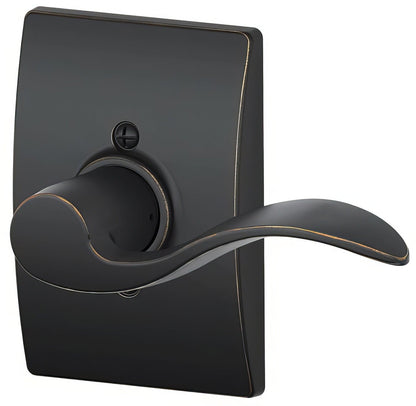 Schlage F170-ACC-CEN-RH F-Series Accent Right Hand Dummy Door Lever