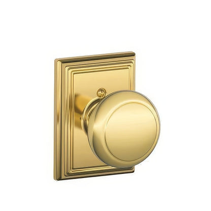 Schlage F170-AND-ADD F-Series Andover Dummy Door Knob