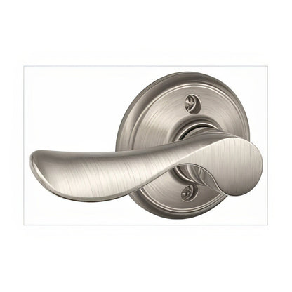 Schlage F170-CHP-LH F-Series Champagne Left Hand Dummy Door Lever