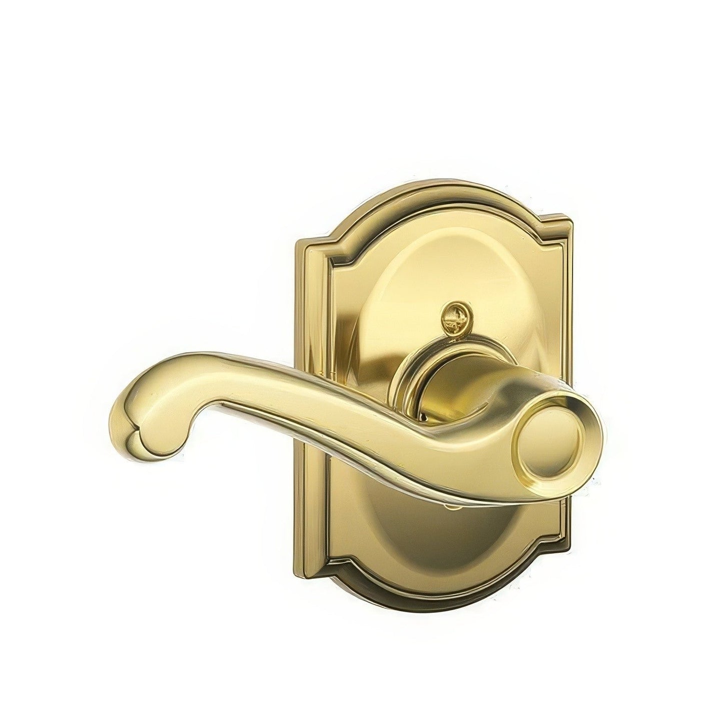 Schlage F170-FLA-CAM-LH F-Series Flair Dummy Door Lever