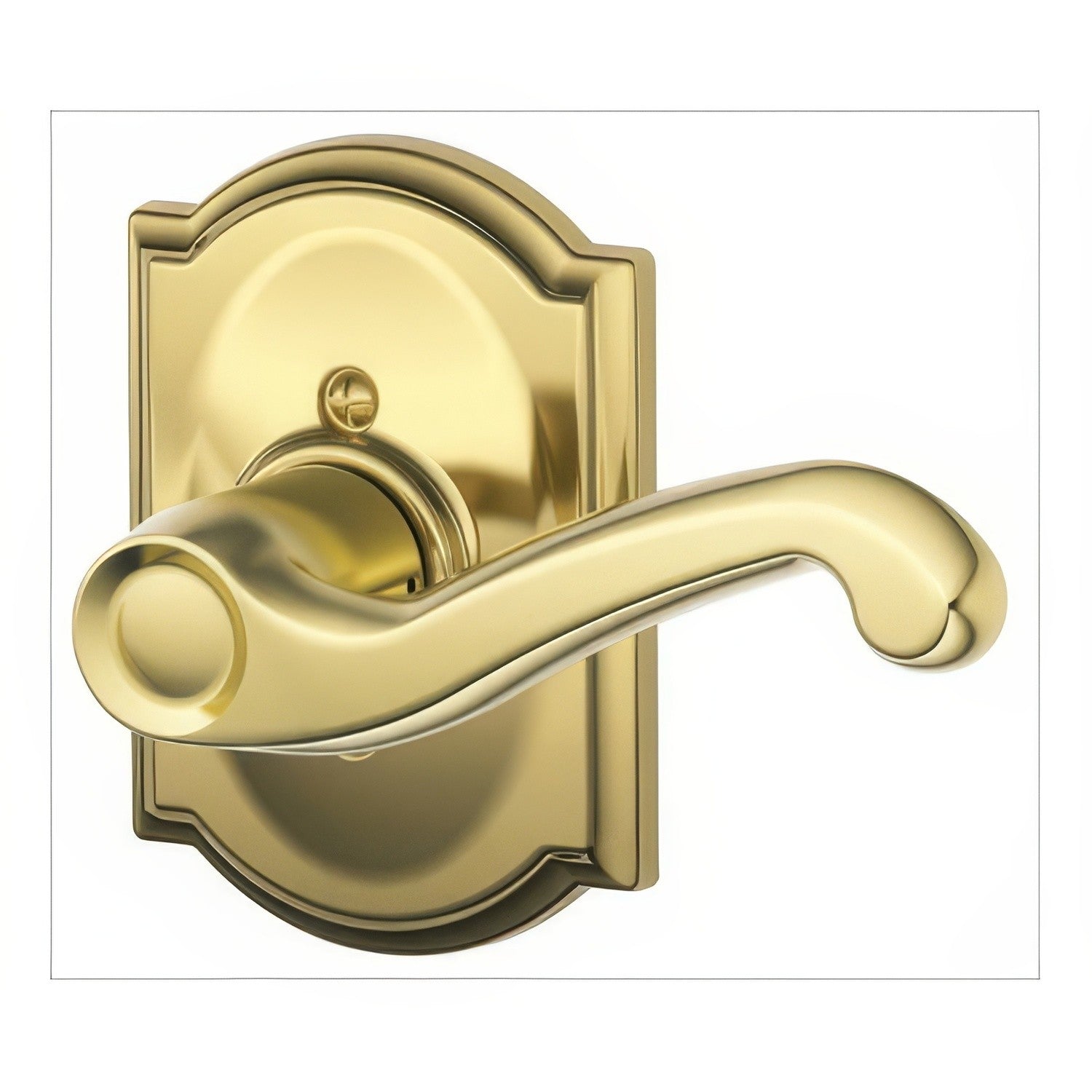Schlage F170-FLA-CAM-RH F-Series Flair Right Hand Dummy Door Lever