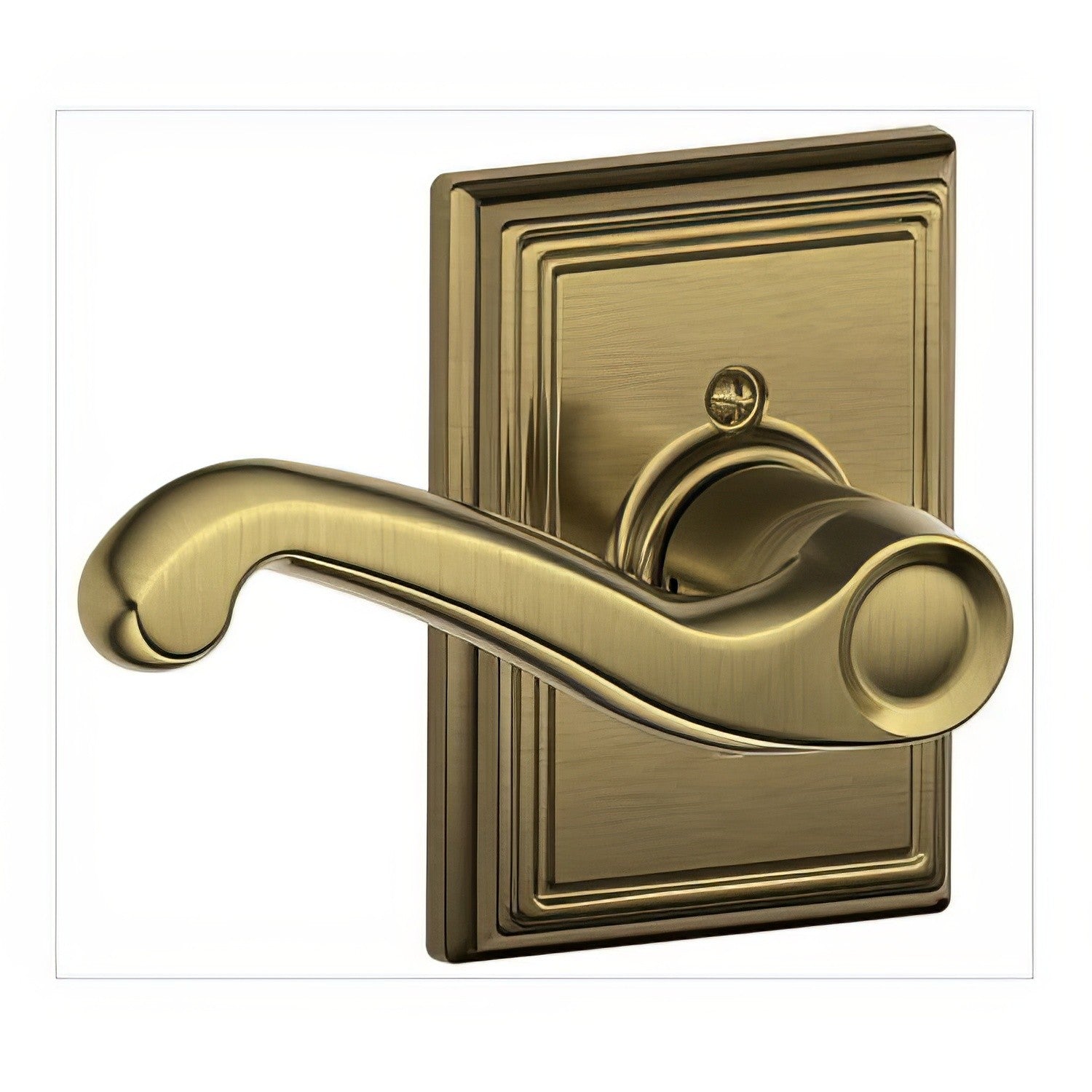 Schlage F170-FLA-ADD-LH F-Series Flair Left Hand Dummy Door Lever