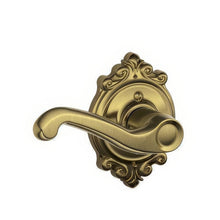 Schlage F170-FLA-BRK-LH F-Series Flair Left Hand Dummy Door Lever