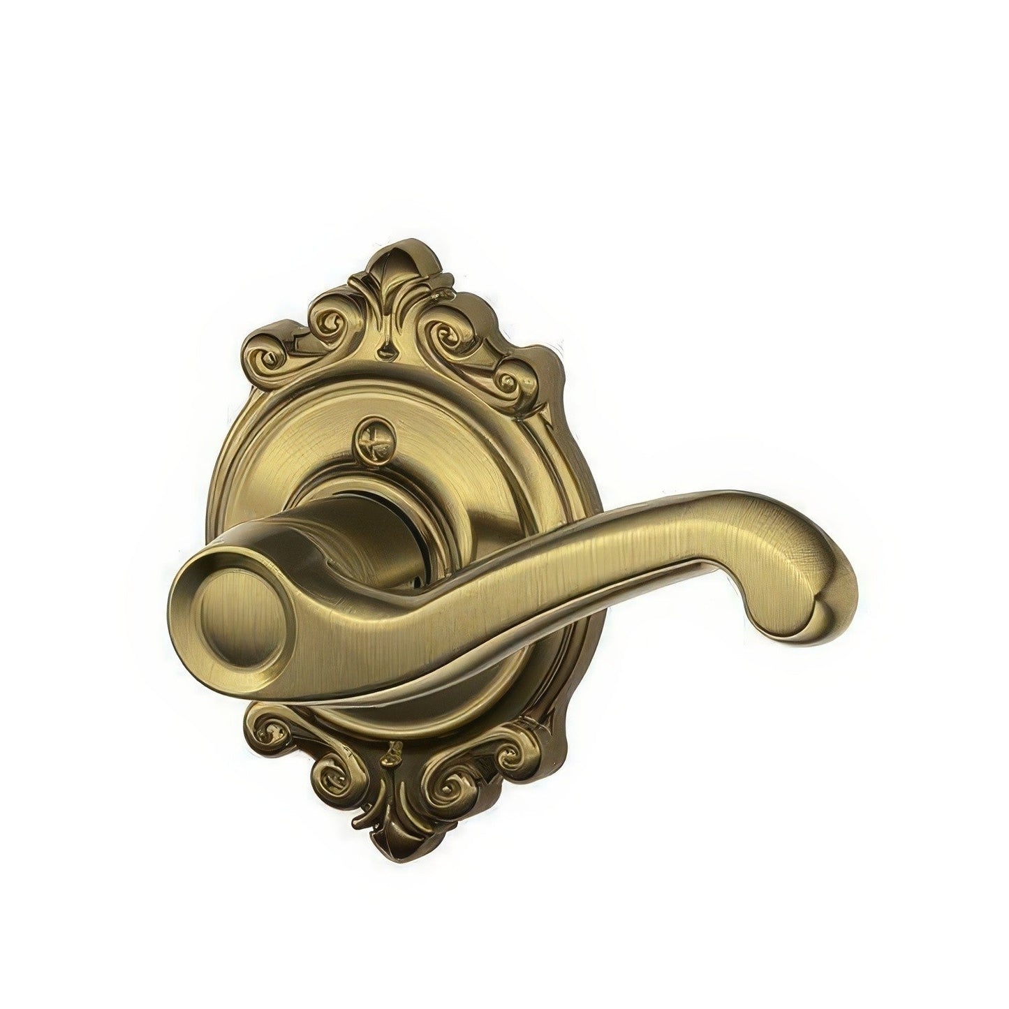 Schlage F170-FLA-BRK-RH F-Series Flair Right Hand Dummy Door Lever