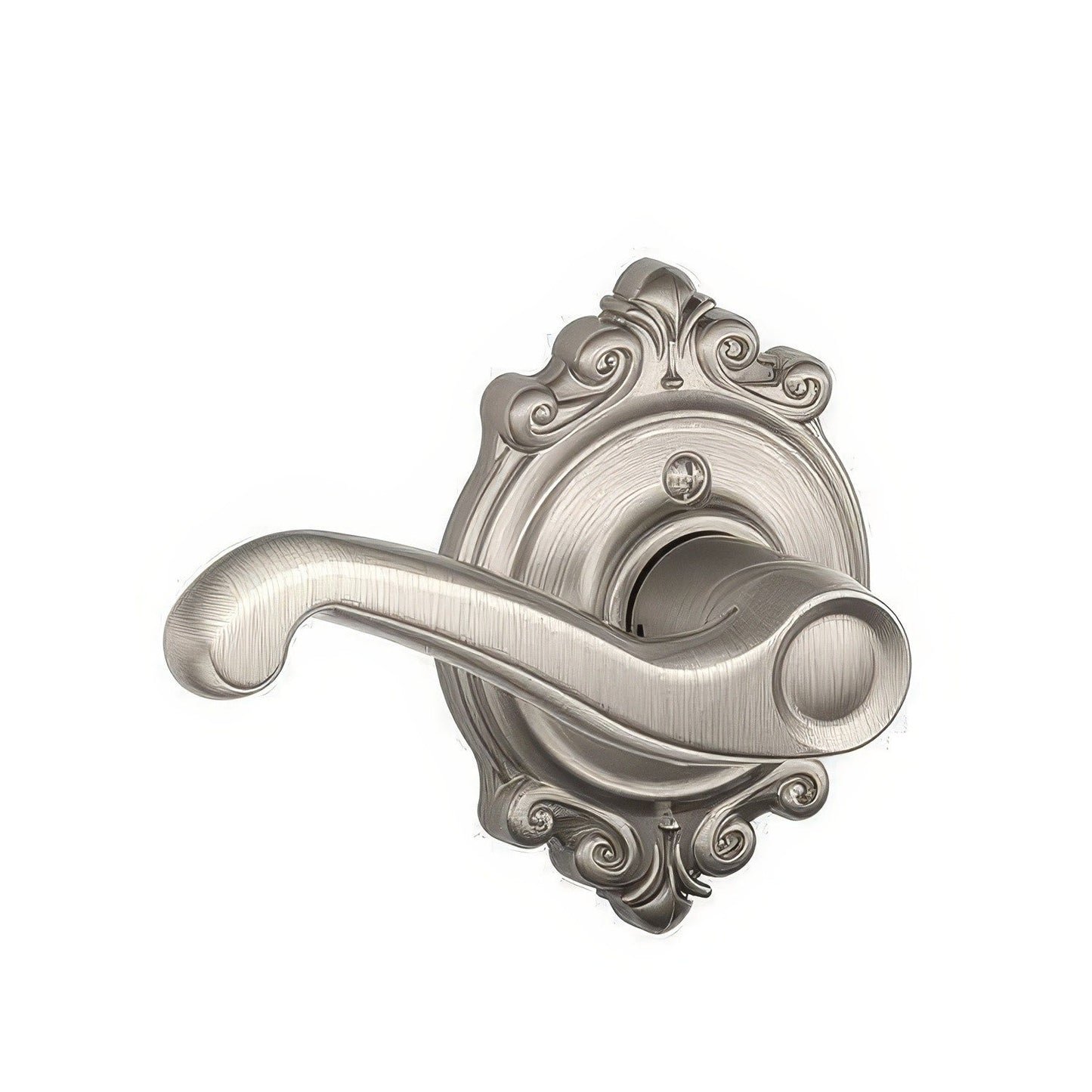 Schlage F170-FLA-BRK-LH F-Series Flair Left Hand Dummy Door Lever