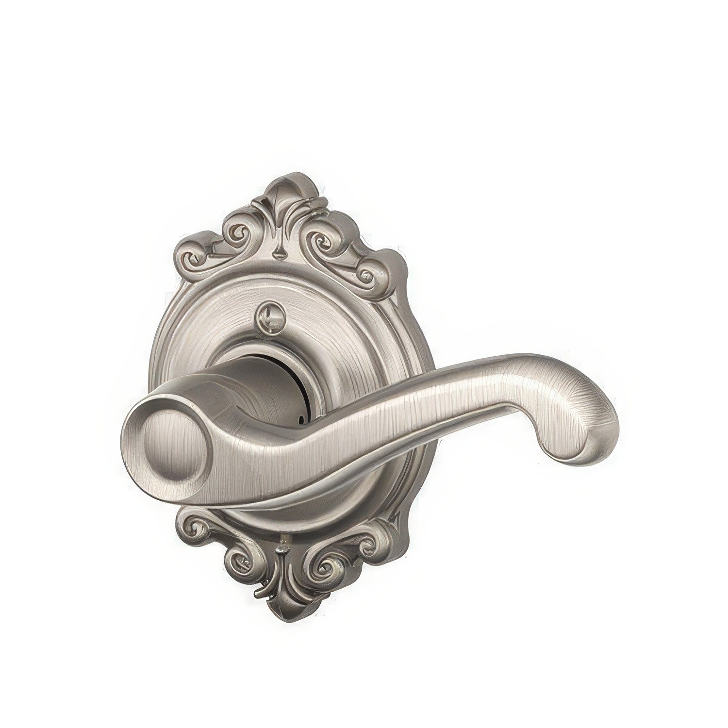 Schlage F170-FLA-BRK-RH F-Series Flair Right Hand Dummy Door Lever