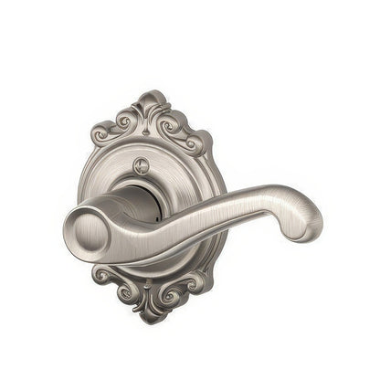 Schlage F170-FLA-BRK-RH F-Series Flair Right Hand Dummy Door Lever