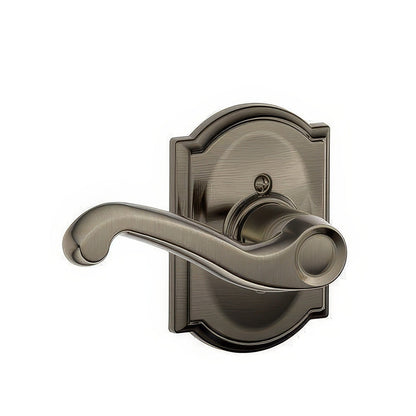 Schlage F170-FLA-CAM-LH F-Series Flair Dummy Door Lever
