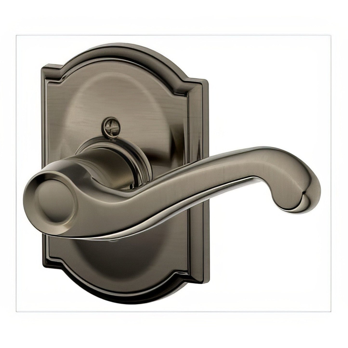 Schlage F170-FLA-CAM-RH F-Series Flair Right Hand Dummy Door Lever