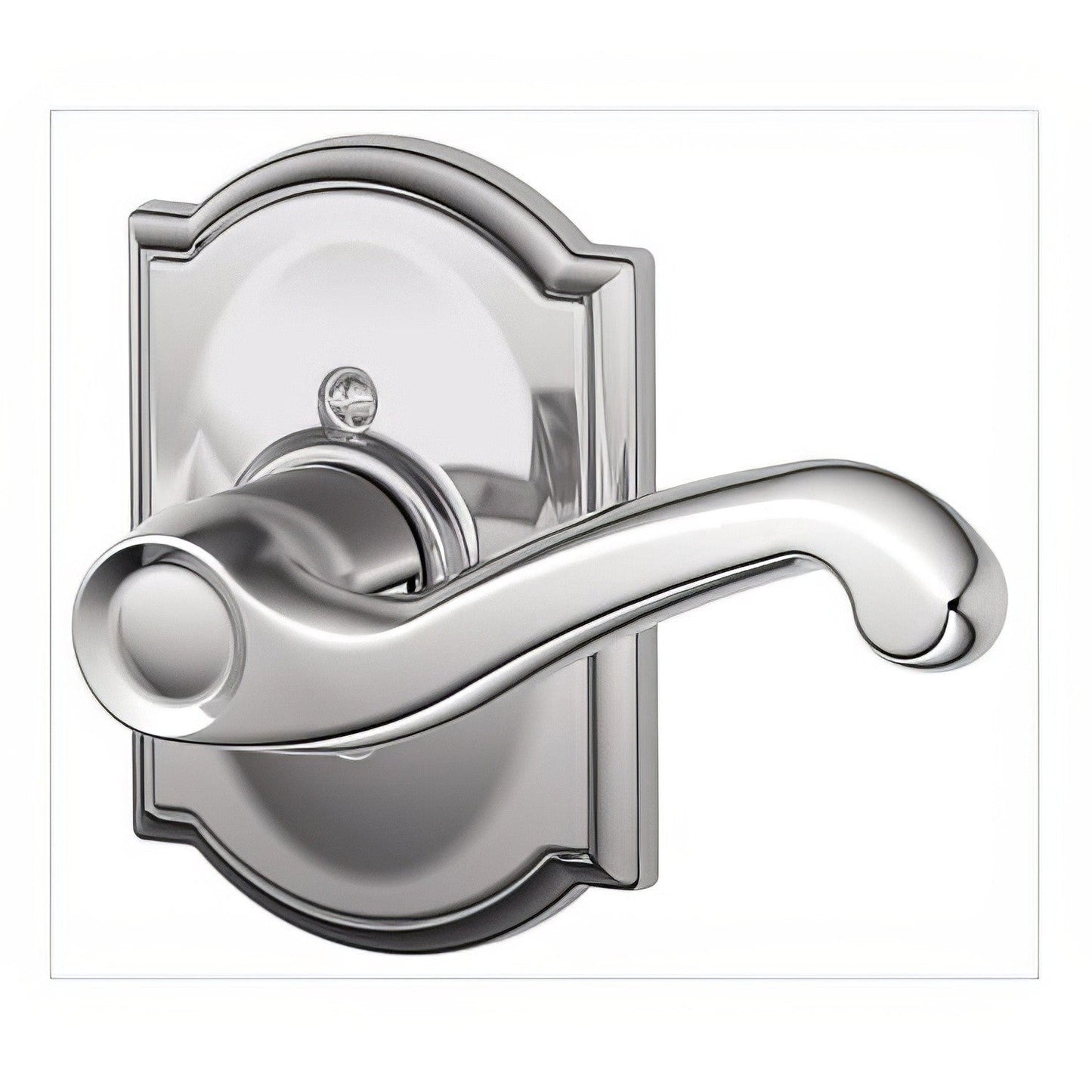 Schlage F170-FLA-CAM-RH F-Series Flair Right Hand Dummy Door Lever