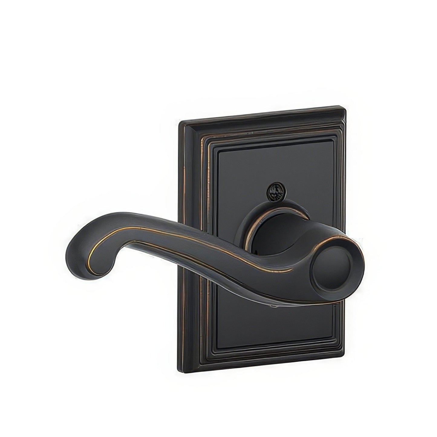 Schlage F170-FLA-ADD-LH F-Series Flair Left Hand Dummy Door Lever