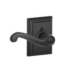 Schlage F170-FLA-ADD-LH F-Series Flair Left Hand Dummy Door Lever
