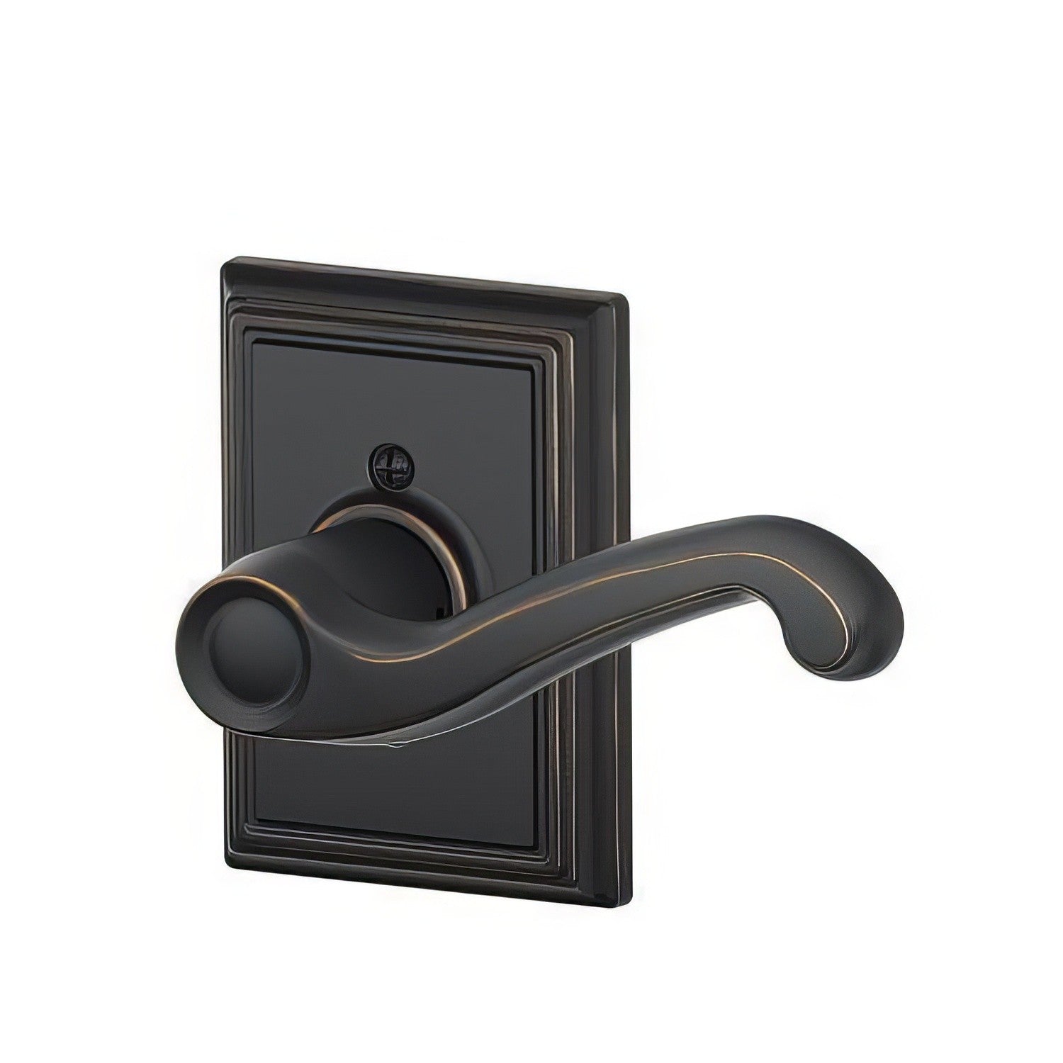 Schlage F170-FLA-ADD-RH F-Series Flair Right Hand Dummy Door Lever