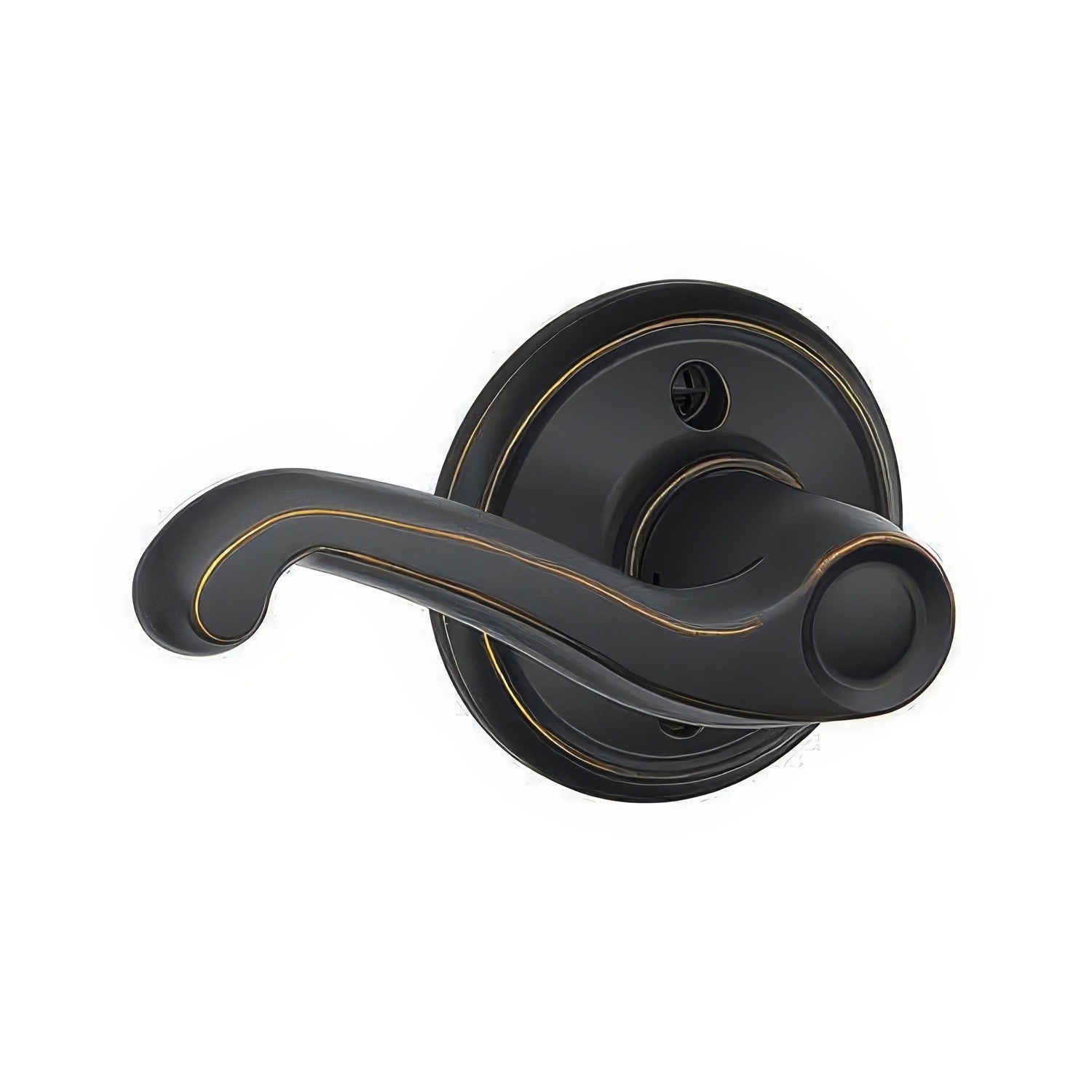 Schlage F170-FLA-LH F-Series Flair Single Left Hand Dummy Door Lever