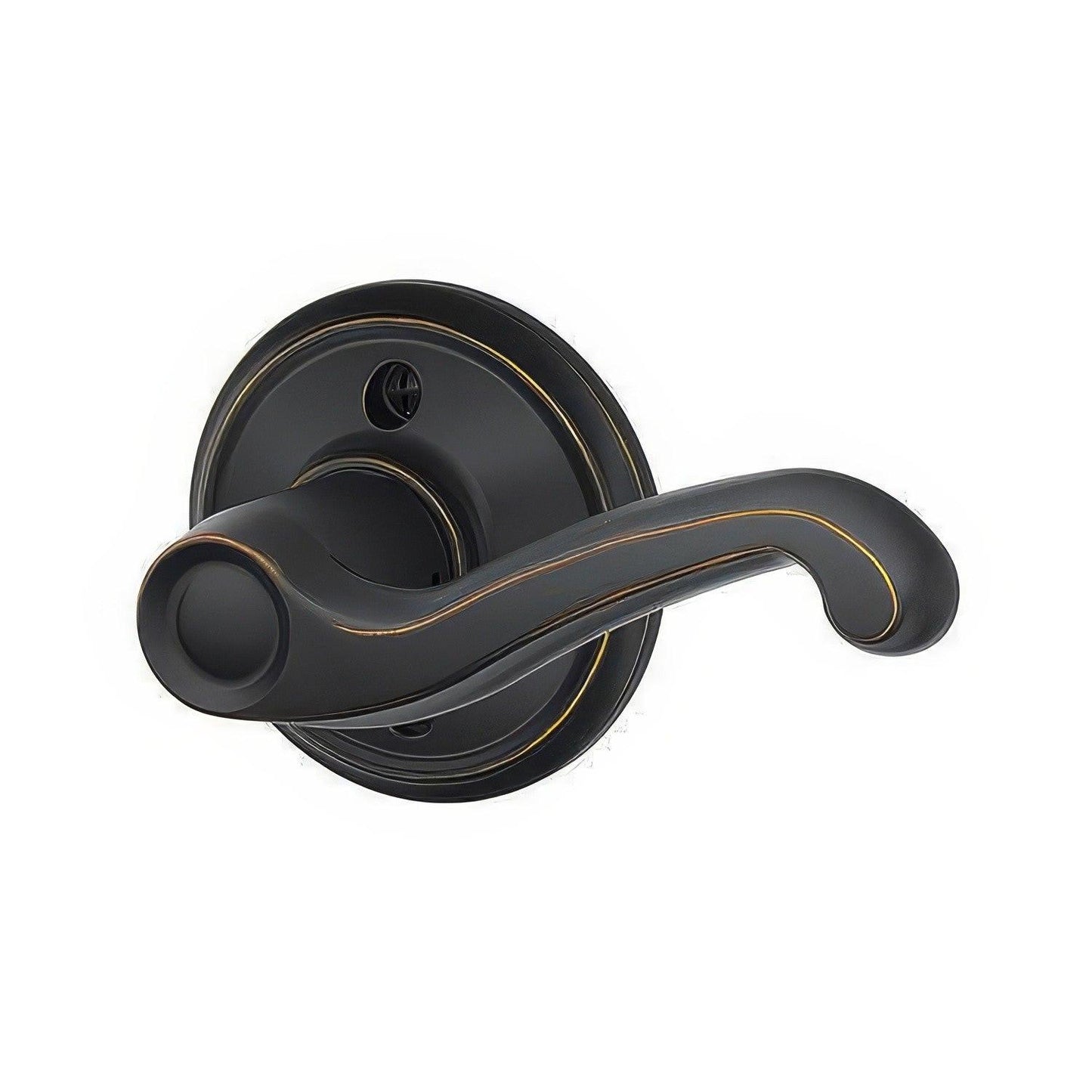 Schlage F170-FLA-RH F-Series Flair Single Right Hand Dummy Door Lever