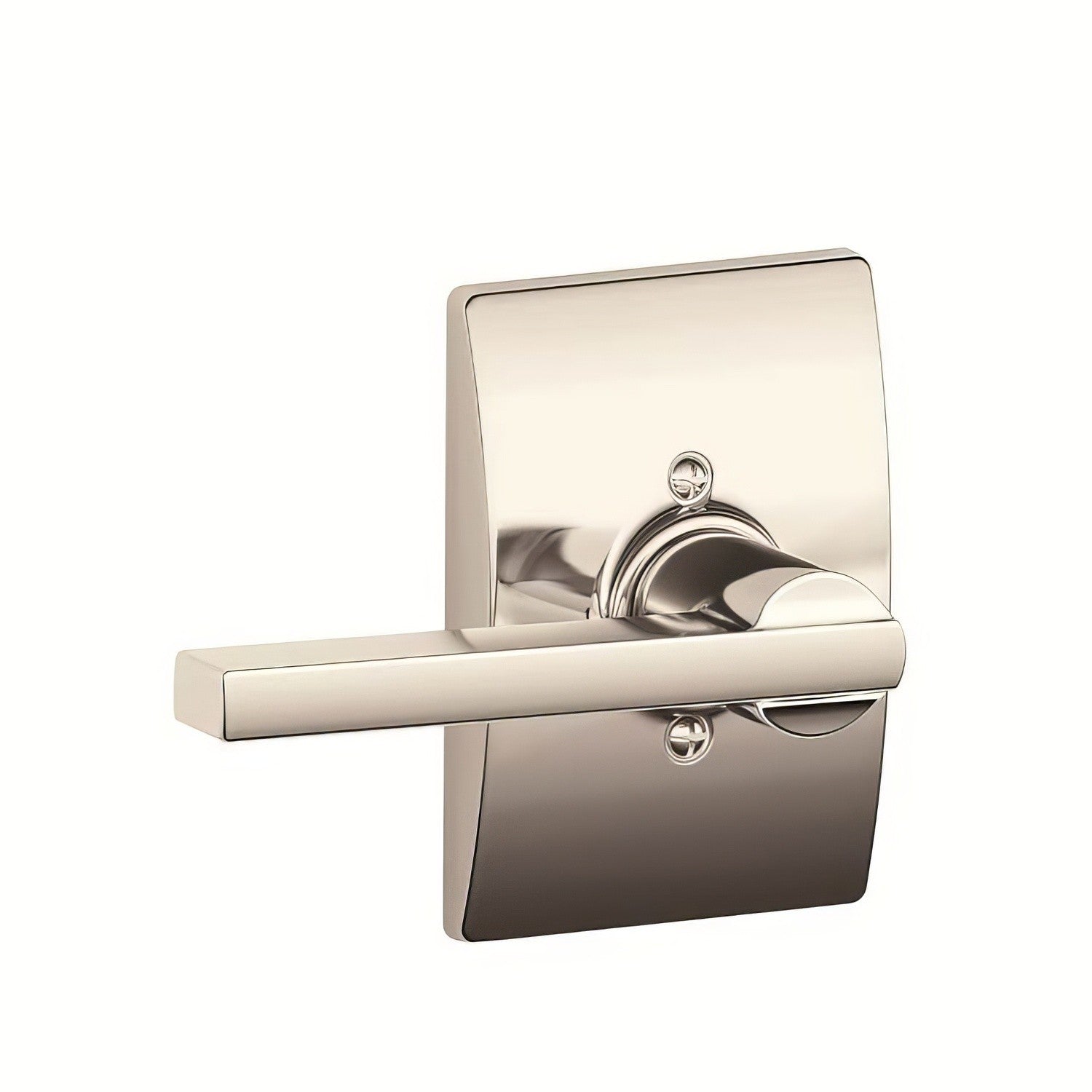 Schlage F170-LAT-CEN F-Series Latitude Dummy Door Lever