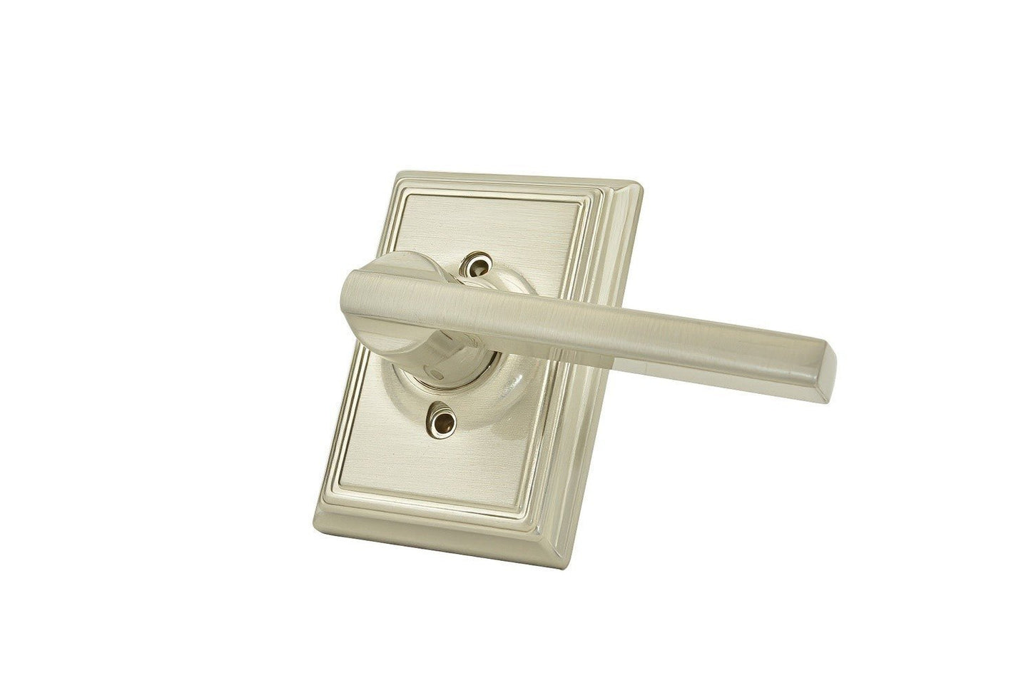 Schlage F170LAT-ADD Latitude with Addison Rose Dummy Door Lever.