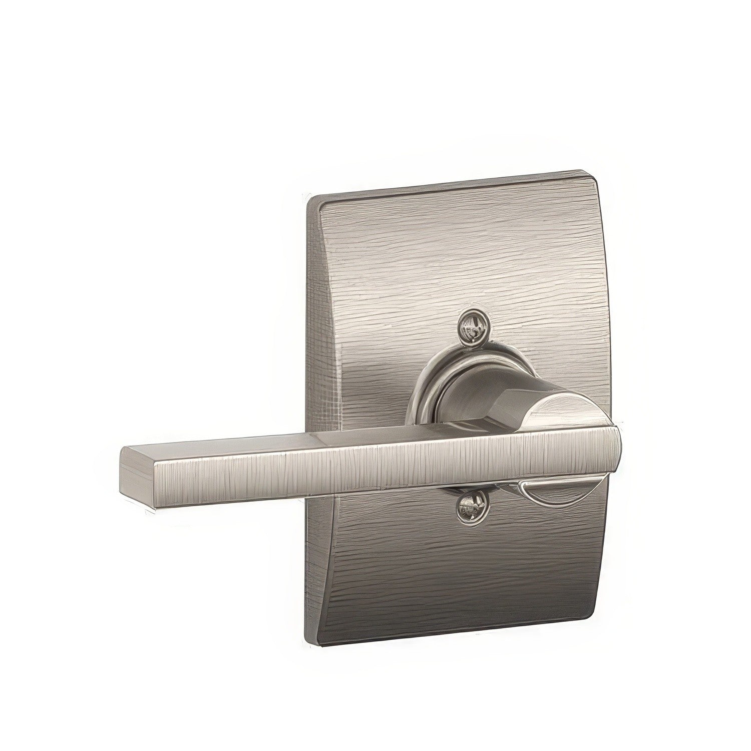 Schlage F170-LAT-CEN F-Series Latitude Dummy Door Lever