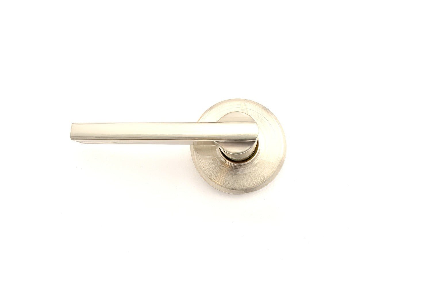 Schlage F170LAT-GSN Latitude with Greyson Rose Dummy Door Lever.
