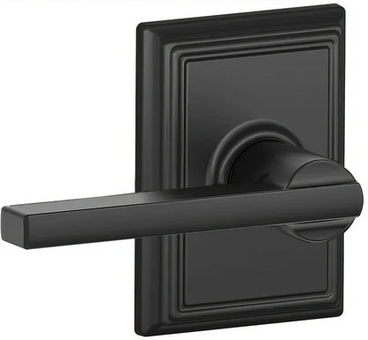 Schlage F170LAT-ADD Latitude with Addison Rose Dummy Door Lever.