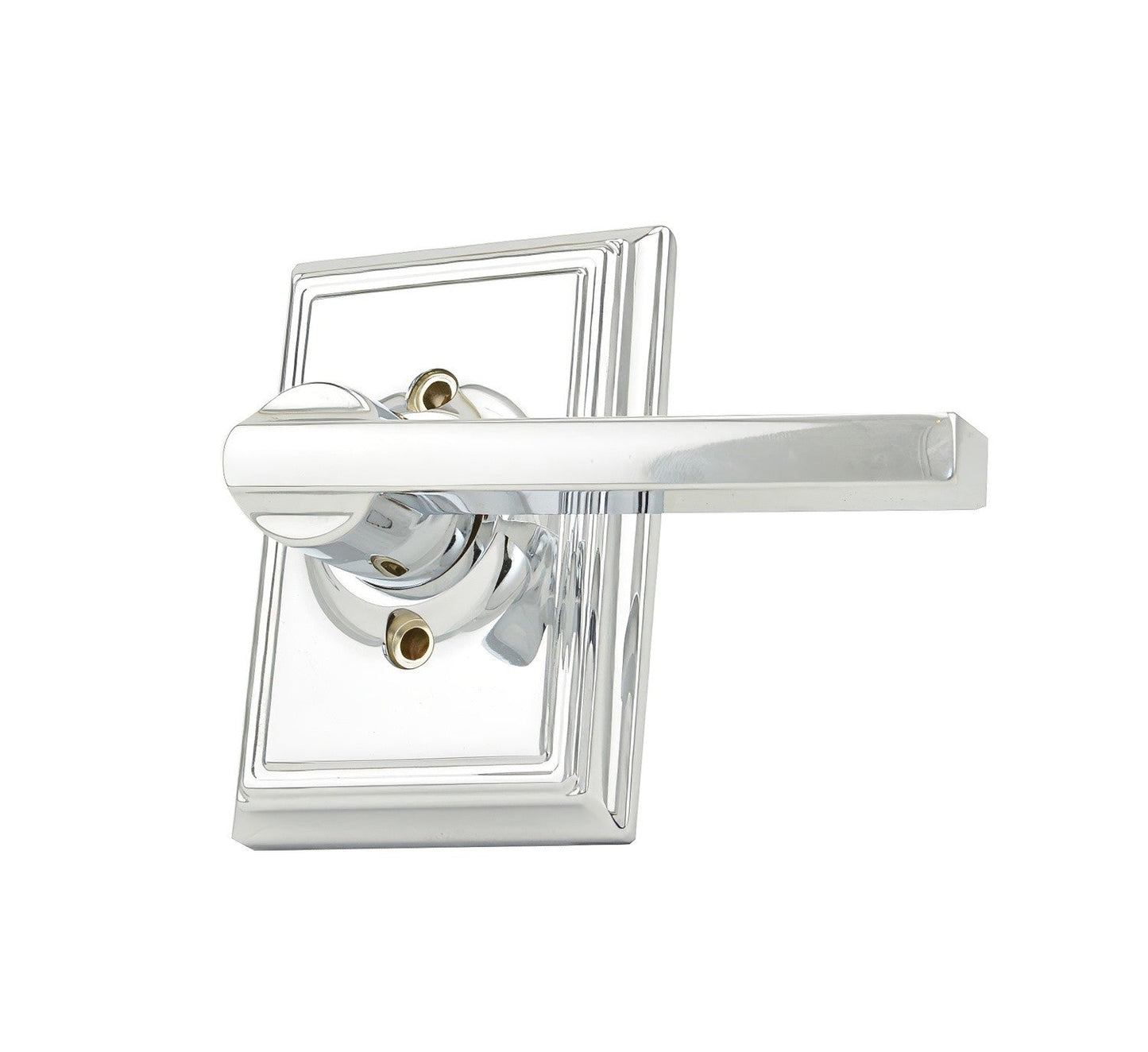 Schlage F170LAT-ADD Latitude with Addison Rose Dummy Door Lever.