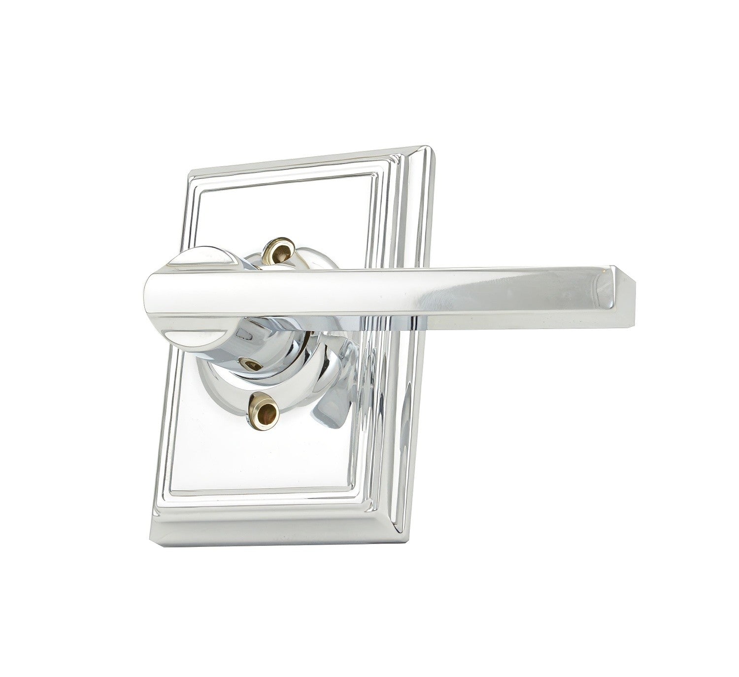 Schlage F170LAT-ADD Latitude with Addison Rose Dummy Door Lever.