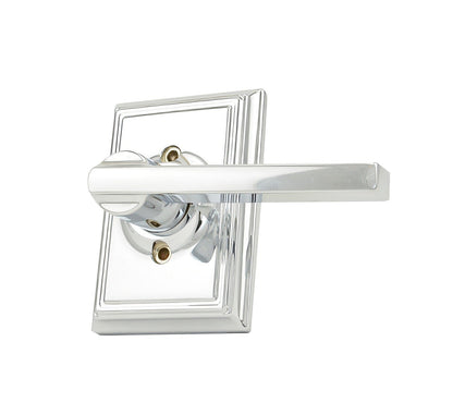 Schlage F170LAT-ADD Latitude with Addison Rose Dummy Door Lever.