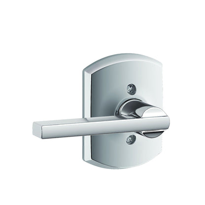 Schlage F170LAT-GRW Latitude with Greenwich Rose Dummy Door Lever