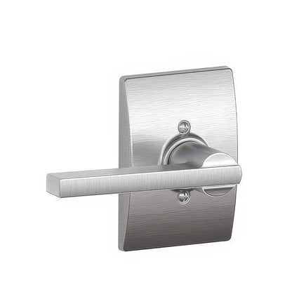 Schlage F170-LAT-CEN F-Series Latitude Dummy Door Lever