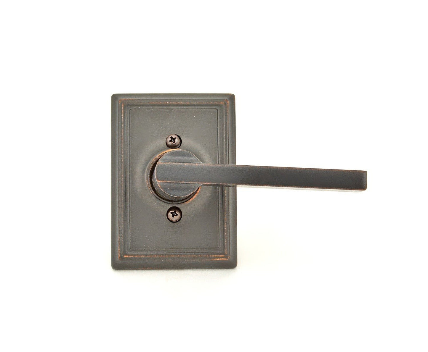 Schlage F170LAT-ADD Latitude with Addison Rose Dummy Door Lever