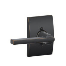 Schlage F170-LAT-CEN F-Series Latitude Dummy Door Lever