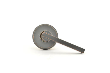 Schlage F170LAT-GSN Latitude with Greyson Rose Dummy Door Lever.