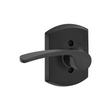 Schlage F170MER-GRWLH Merano with Greenwich Rose Left Hand Dummy Door Lever.